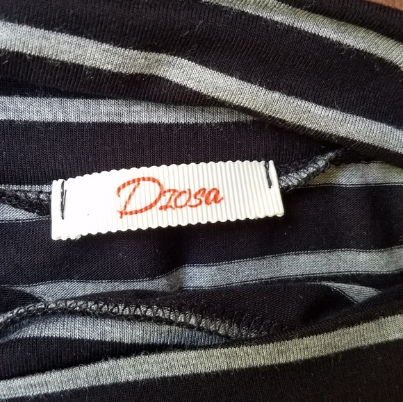 Diosa pretty maxi skirt with white stripes - Picture 2 of 4